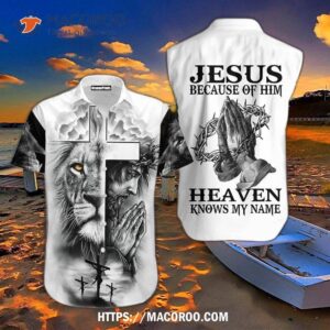 Jesus Christ Tattoo Hawaiian Shirt