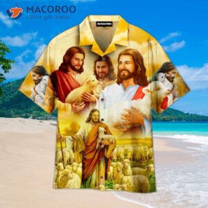 Jesus Saves Animals Hawaiian Shirts