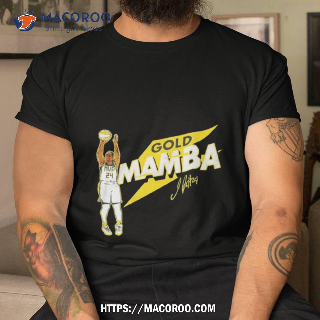 Jewell Loyd Gold Mamba Signature Shirt Jewell Loyd Gold Mamba Signature Shirt