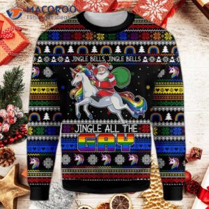 Jingle All The Way Ugly Christmas Sweater