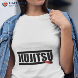 jiujjitsu black text logo shirt tshirt