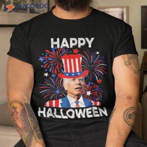 Joe Biden Happy Halloween For Funny 4th Of July Shirt