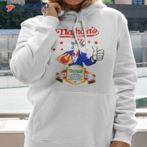 Joey Chestnut Nathans Hot Dog Shirt 1 joey chestnut nathans hot dog shirt hoodie