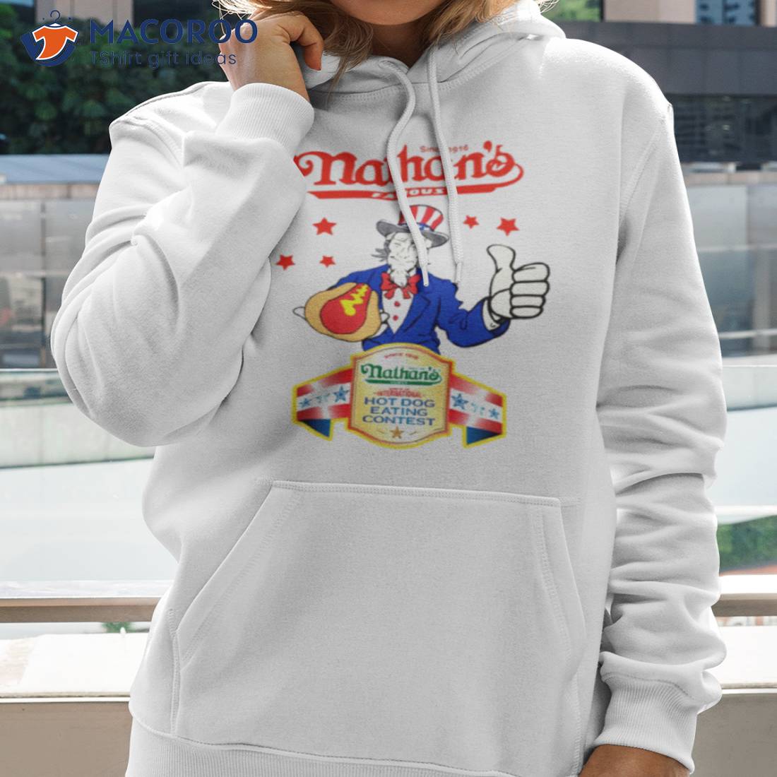 Joey Chestnut Nathans Hot Dog Shirt Joey Chestnut Nathans Hot Dog Shirt