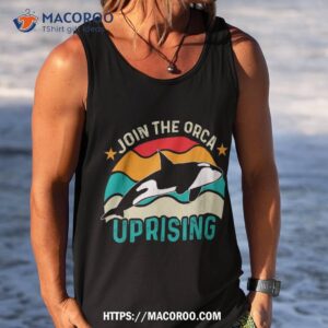 join the orca uprising 2023 whales attack orca uprising shirt tank top