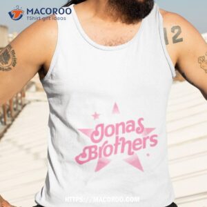 Jonas Brothers Pink Stars Shirt 3 jonas brothers pink stars shirt tank top 3