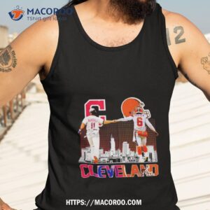 jose ramirez and baker mayfield cleveland signatures shirt tank top 3