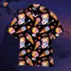 July Is National Ice Cream Month, And Patterned Black Hawaiian Shirts.