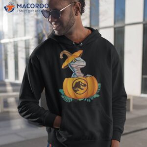 jurassic world halloween dinosaur pumpkin logo shirt hoodie 1