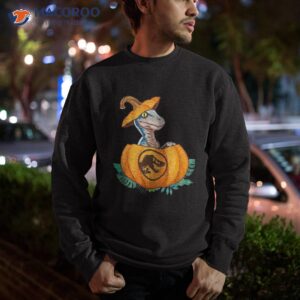 jurassic world halloween dinosaur pumpkin logo shirt sweatshirt