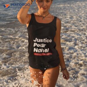 justice for nahel 27 al justice pour nahel shirt tank top