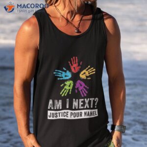 justice for nahel right nahel shirt tank top