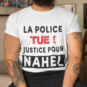 justice for nahel solidarity with nahel and immigrants shirt tshirt