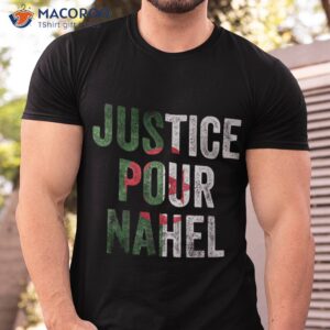 justice pour nahel 27 06 23 shirt tshirt