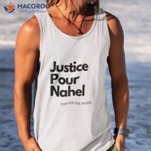 justice pour nahel shirt tank top