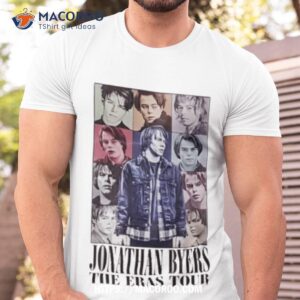 justinamandon jonathan byers the eras tour shirt tshirt
