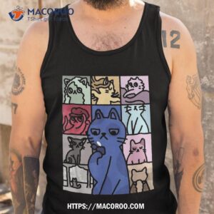 karma is a cat shirt for wo girls anime tank top