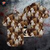 Kentucky Derby Horse-patterned Hawaiian Shirts