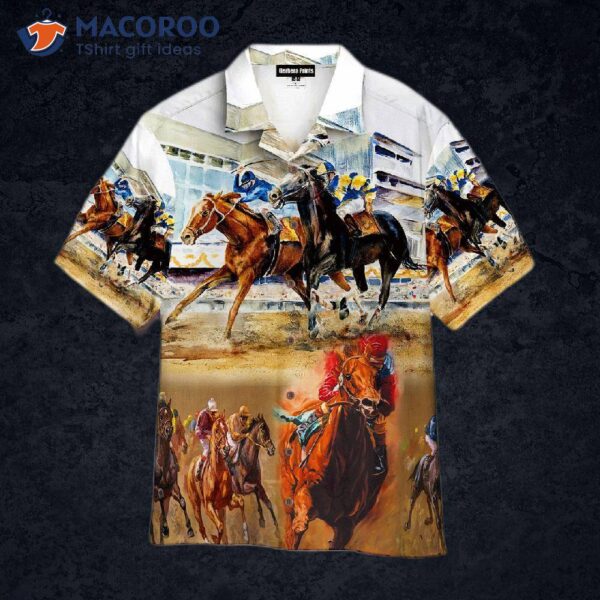 Kentucky Derby Horse Racing Hawaiian Shirts