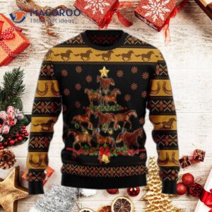 Kentucky Derby Horse Ugly Christmas Sweater