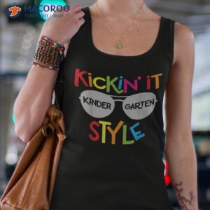 kickin it kindergarten style shirt fun kids back to school tank top 4