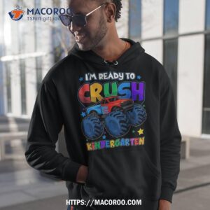 Kids I’m Ready To Crush Kindergarten Monster Truck Boys Shirt