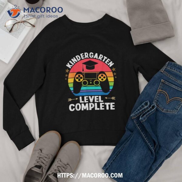 Kids Kindergarten Level Complete Graduation Class Of 2023 Shirt