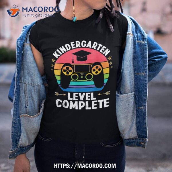 Kids Kindergarten Level Complete Graduation Class Of 2023 Shirt