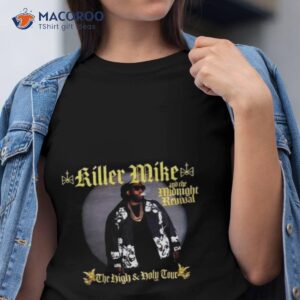 killer mike and the midnight revival the high amp holy tour 2023 shirt tshirt