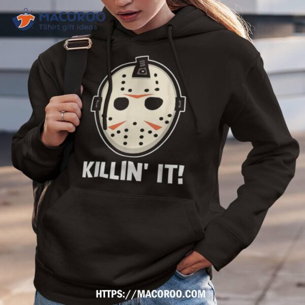 Killin It Lazy Diy Halloween Costume Funny Horror Movie Shirt, Halloween Candy Bouquet
