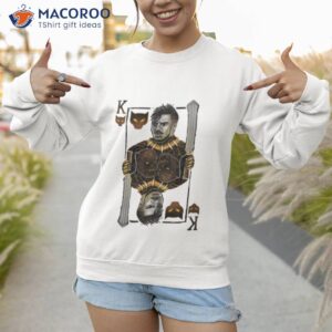 killmonger king card black panther shirt sweatshirt 1