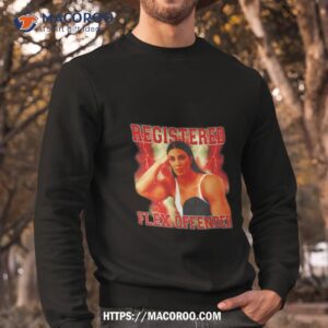 Kim Kardashian Registered Flex Offender Shirt 2 kim kardashian registered flex offender shirt sweatshirt