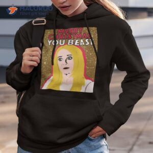 kim richards merry christmas you beast real housewives of beverly hills shirt hoodie 3