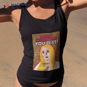 kim richards merry christmas you beast real housewives of beverly hills shirt tank top 2