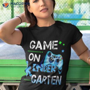 kindergarten back to school funny game on gift shirt tshirt 1