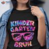 Kindergarten Bruh Tie Dye Sunglasses Welcome Back To School Shirt