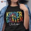 Kindergarten Crew Tie Dye Appreciation Day Back To School Shirt