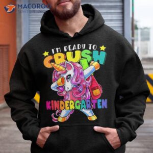 Kindergarten Dabbing Unicorn Back To School Girls Gift Shirt