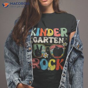 kindergarten rock groovy first day teacher back to school shirt tshirt 2