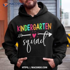 kindergarten squad back to school team teacher student shirt hoodie