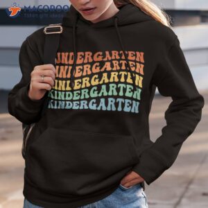 kindergarten teacher first day school back to kids shirt hoodie 3