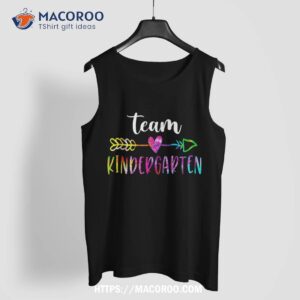 kindergarten team students teachers back to school shirt tank top