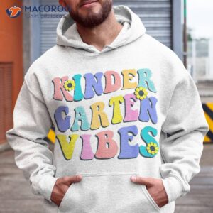 kindergarten vibes first day retro teacher back to school shirt hoodie