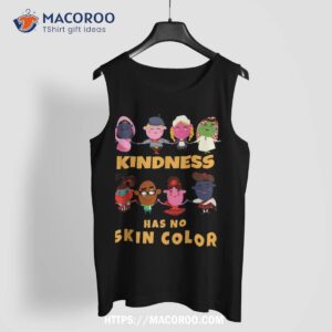 kindness has no skin color cute kids from all over the world shirt tank top 2