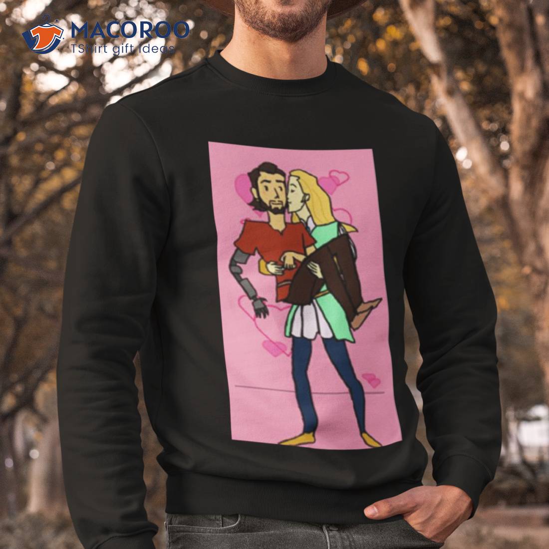 Kiss Scene In Nimona Shirt Kiss Scene In Nimona Shirt