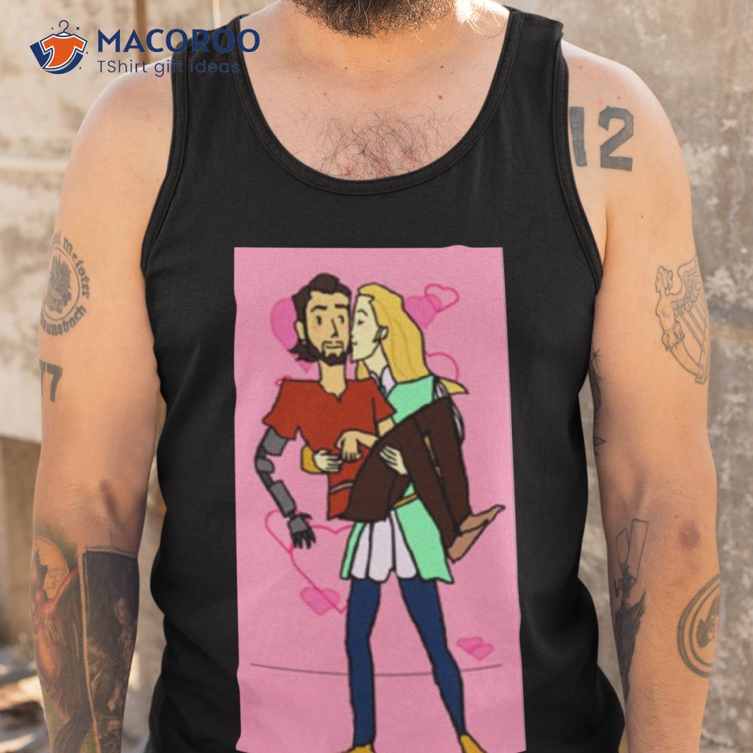 Kiss Scene In Nimona Shirt Kiss Scene In Nimona Shirt