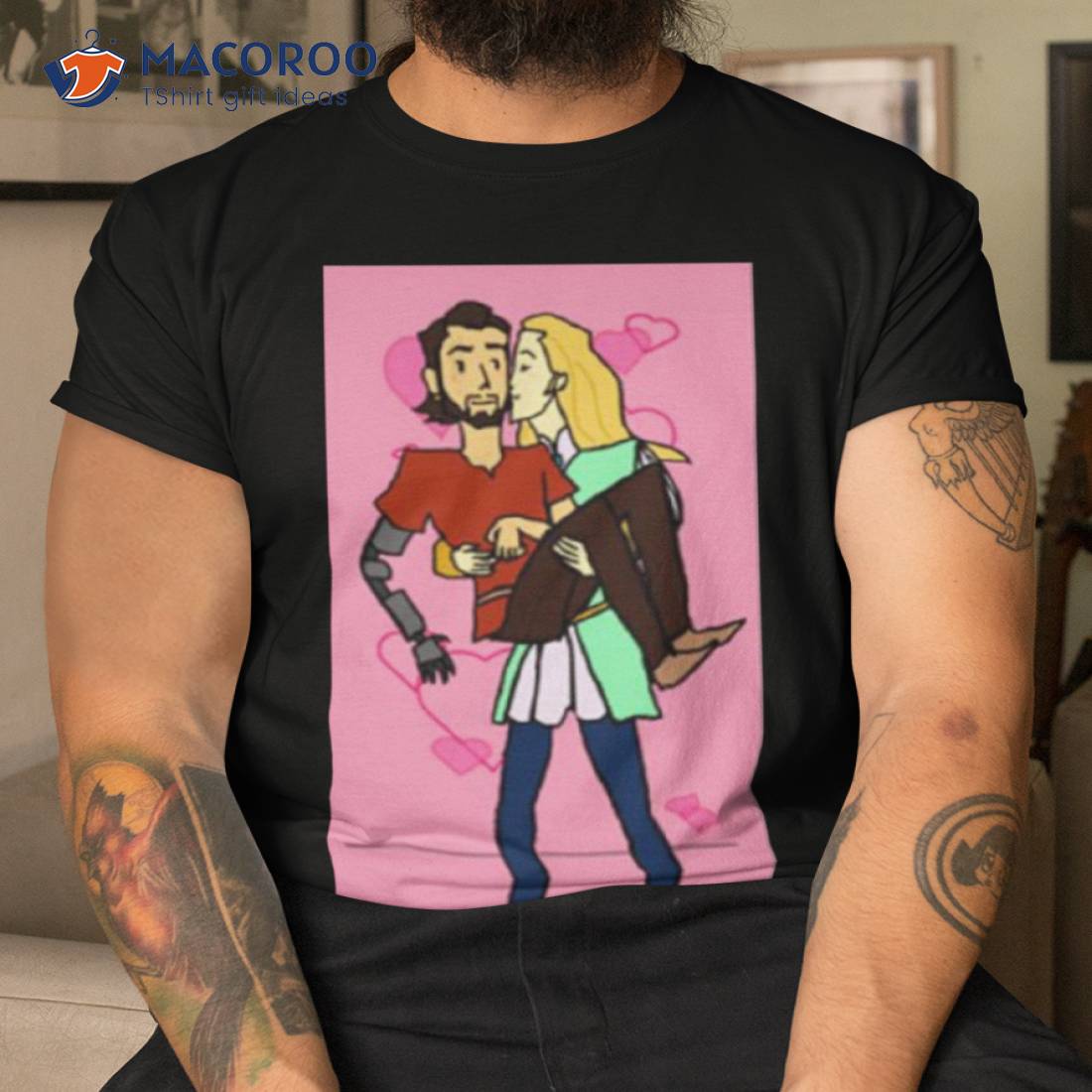 Kiss Scene In Nimona Shirt Kiss Scene In Nimona Shirt
