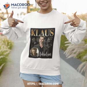 klaus mikaelson retro the originals collage shirt sweatshirt 1