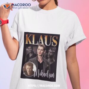 klaus mikaelson retro the originals collage shirt tshirt 1