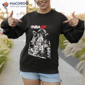 kobe bryant number 24 nba 2k24 fan gifts t shirt sweatshirt